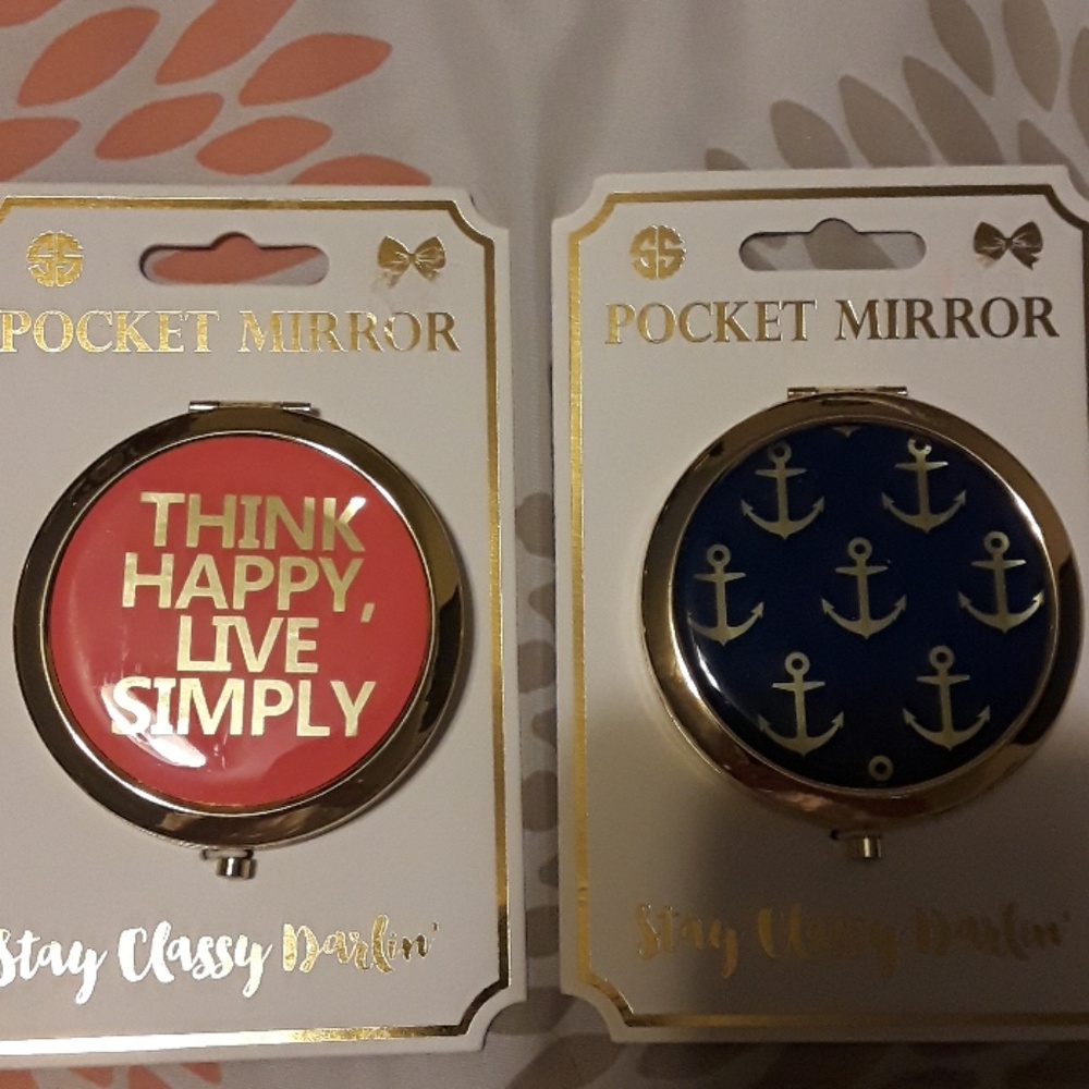Simply southern pocket mirror